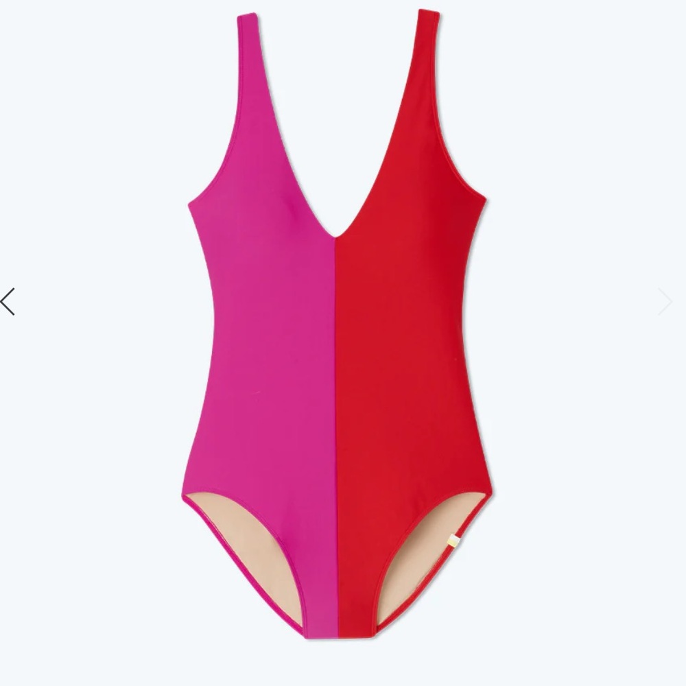 The split back flip one piece